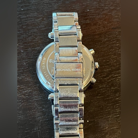 Michael Kors Parker Stainless Steel Watch with Pave details - Picture 4 of 5